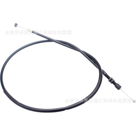 Motorcycle clutch cable compatible with Yamaha YZF-R6, YZFR6, and YZF R6 (1999-2005). (1/5)