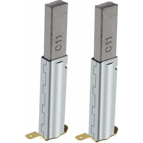 2 Paires (4pcs) Balais de Charbon Remplacement Compatible avec 30/60/70/80/90L Aspirateurs Industriels 10mm x 6mm x29mm Accessoires pour Aspirateur (1/4)