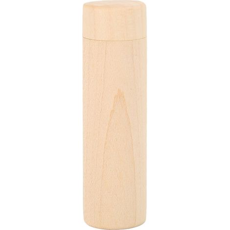 Diffuseur d'Huiles Essentielles en Bois Portable, Forme Cylindrique pour Relaxation et Sommeil (1/5)