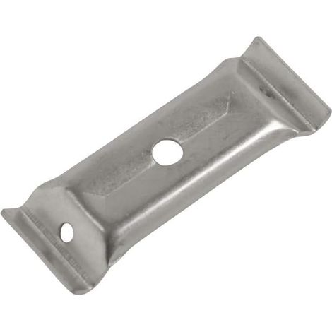 onestopdiy LP-0147/1/2.0 BZP Lot de 20 supports pour pied de table 87 x 31 mm