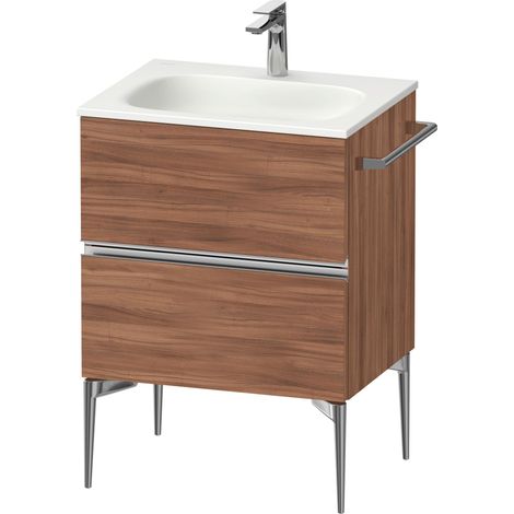 Duravit Sivida Waschtischunterbau, 2 Schubkästen, Griffleiste (1/4)