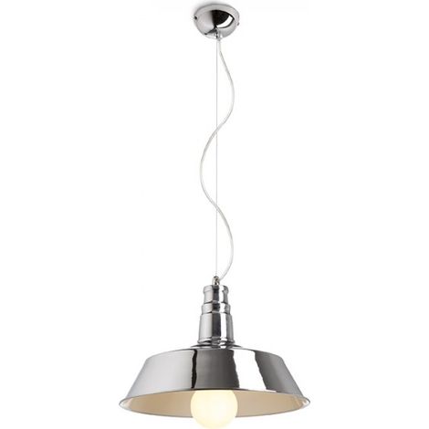 Lampadario lampada GOLDIE 36 a sospensione cromo 230V E27 42W