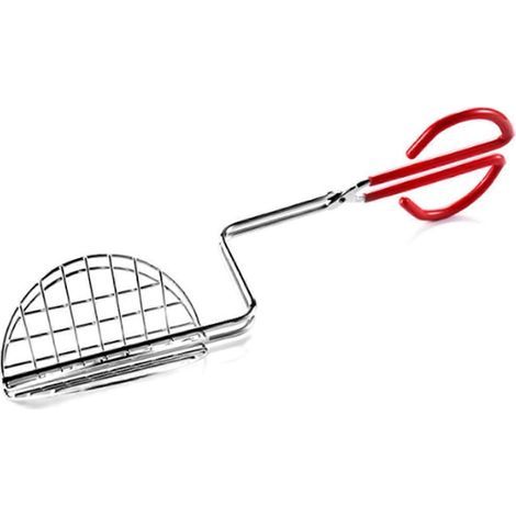 Taco Shell Tong with Long Handle,Stainless Steel Taco Press For Making Homemade Taco Shells (1/5)