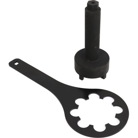 Bearing Support Nut Wrench, High Strength Metal Drive Tool for Mercruiser Bravo Pre-Generation 2 One TRS Outdrives and Mariner Outboards up to (1/5)
