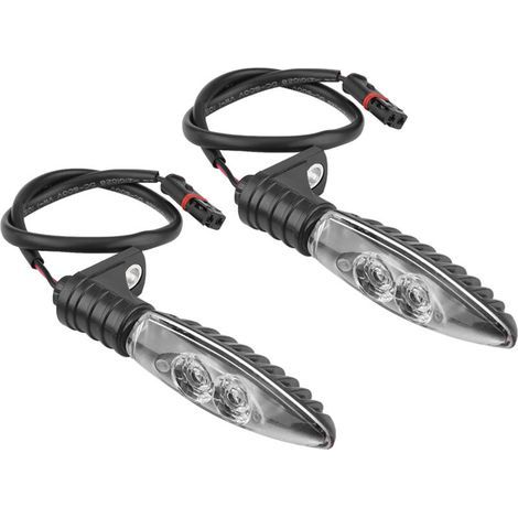 Paire Kit Clignotants Moto LED Lampe de Direction pour F800 Avant (1/4)