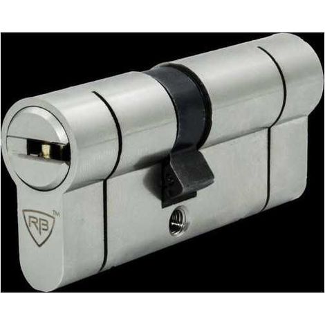 Cilindro Doble Embrague D7R 40x40 Níquel DISLOCK