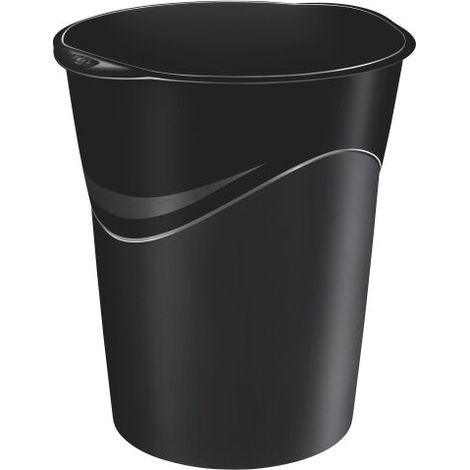 Corbeille à papier Pro noire 14 L
