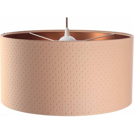 Suspension glamour eco leather - Ø 60 cm - H30 cm (1/5)