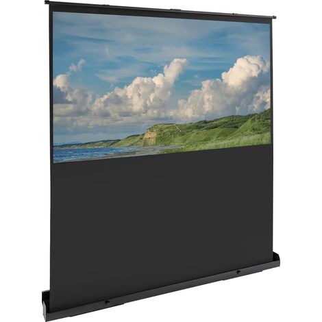 Bodenstehend leinwand Beamer Beamer Leinwand 80 Zoll 4K 8K Ultra HD Projektionsleinwand für den Innenbereich 16:9 Schnell Faltbare Tragbare Filmprojektionswand Komplettset (1/5)
