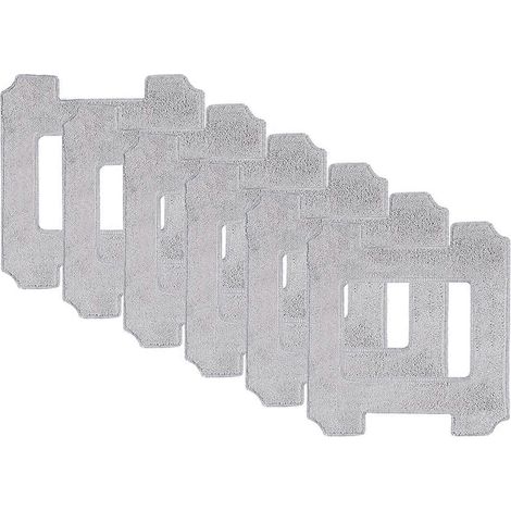 Lot de 6 pièces pour WINBOOT W2 / W2 OMNI : accessoires de rechange, lingettes de nettoyage en microfibre (1/4)