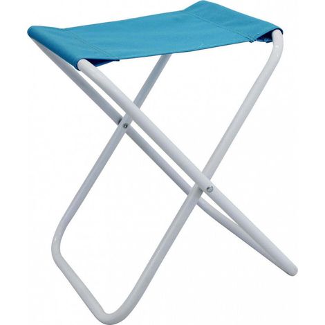 Sgabello Steel Oxford 30x38x35 h cm in Acciaio Blu