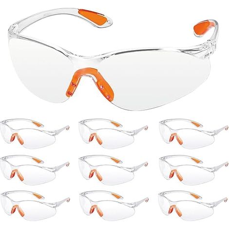 12er-Set Universal-Schutzbrille für Schweißen & Labor (PC-Material, Stoßfest, UV-Schutz) (1/5)