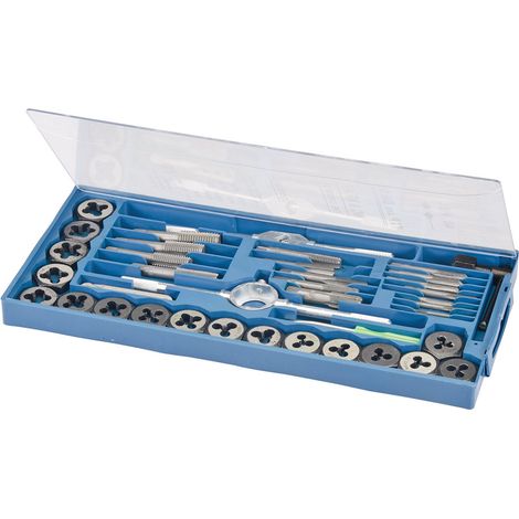 Top promo coffret 40 pieces tarauds filieres de m3 à m12 (1/4)