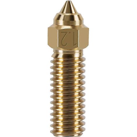 Messing-3D-Druckdüse 0,2/0,4/0,6/0,8/1,0/1,2 mm, kompatibel mit 1,75-mm-Filament, 3D-Druckerzubehör – 1,2 mm Durchmesser