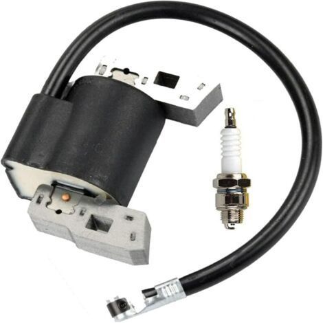Lot de 2 pack bobine haute tension avec bougie, compatible 397358/298316/395491/697037, kit remplacement complet (1/4)