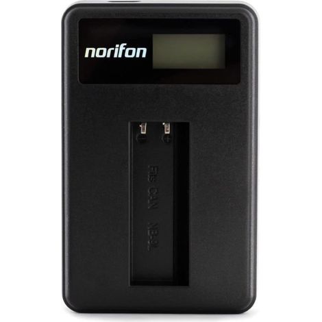 1 Chargeur USB LCD pour Batterie NB-9L, Affichage État, Portable 18mm, Compatible Canon Powershot Ixus (1/5)
