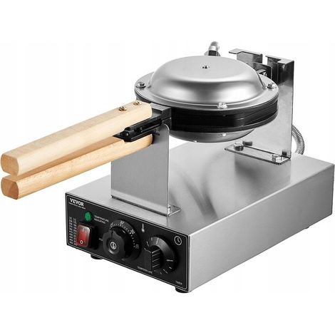 Gaufrier à bulles VEVOR 1400W avec embout rotatif en téflon