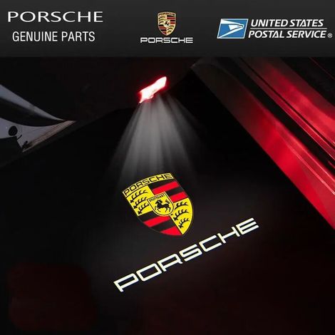 HD-LED-Logoprojektor für Porsche Cayman, Boxster, Cayenne, Macan 991 718 (1/5)
