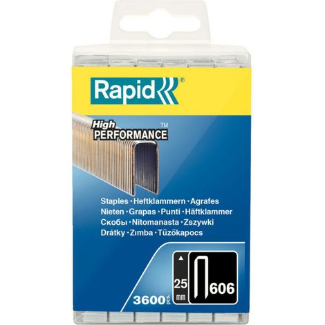 Dornnadel Nr. 14 für R606 Durchmesser 25 Galva Kunststoffbox mit 3600 Stück – Rapid