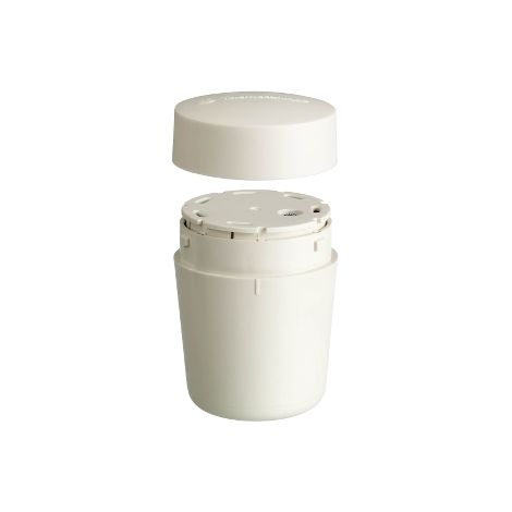 Unidad de base Harmony XVM con cubierta blanca de 45 mm y grado de protección IP40