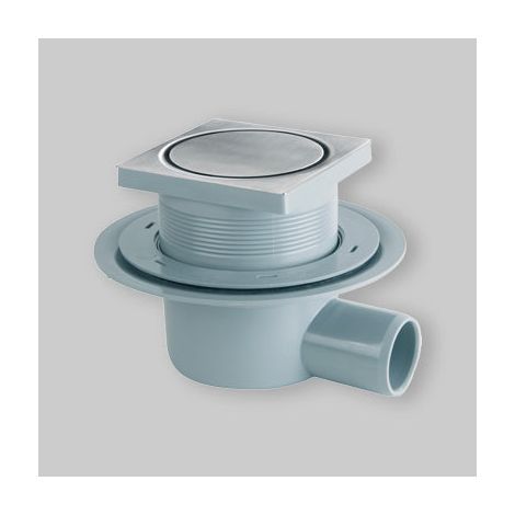 Pozzetto Per Doccia A Pavimento Miniflow Q O Key 110 X 110 Mm (1/4)