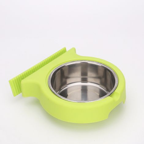 Comedero extraíble de acero inoxidable para mascotas (1/5)