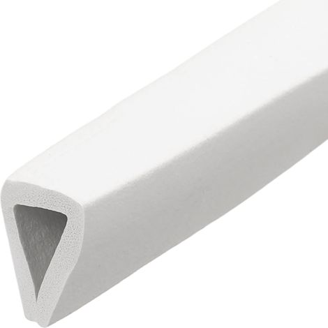 Bordure En Caoutchouc 5/16"(8mm) x 6.6Ft Longueur Blanc (13x15mm) (1/5)