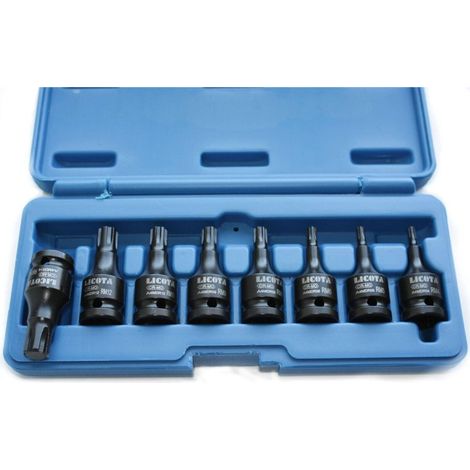 Coffret Douilles à Choc Ribe 1/2" Cr-Mo - Qualité Professionnelle, 8 Pièces (1/5)