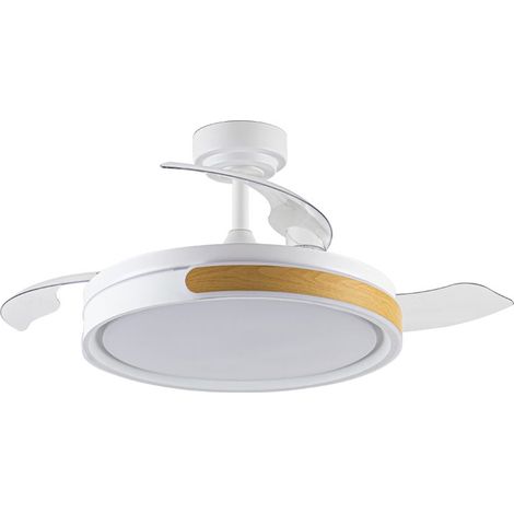 Ventilatore a pale pieghevoli Movic 72W 7920Lm CCT LED
