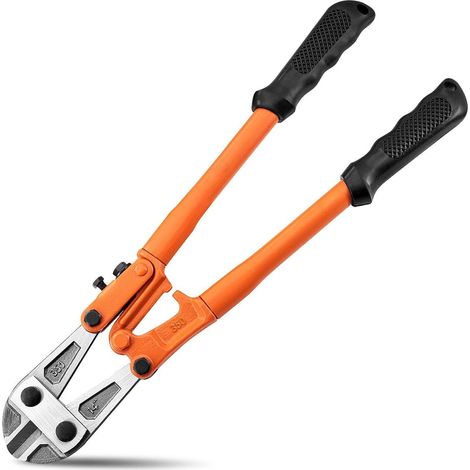 Bolzenschneider 35 cm mit rutschfesten Griffen für Metall, Draht und Kette (1/5)