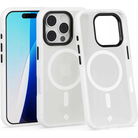 Coque Spacecase Hybrid Fusion Mag transparente pour iPhone 16 Pro (1/5)