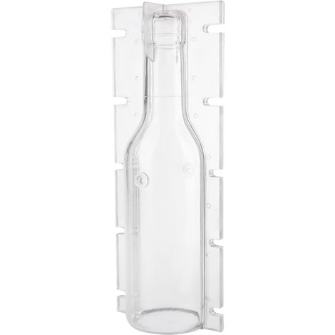 Moule à bougies en plastique transparent, outil de bricolage, moule en forme de bouteille résistant à la chaleur pour bougies de mariage (1/5)