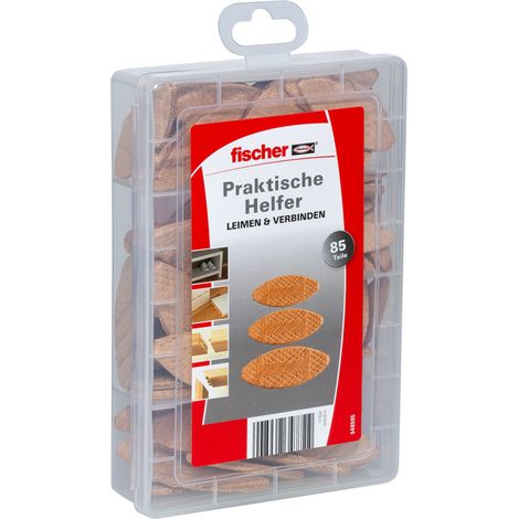 Fischer Praktische Helfer Leimen & Verbinden mit Flachdübeln - 548595 (1/4)