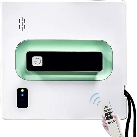 Fensterputzroboter, elektrischer Fensterputzroboter mit Fernbedienung, Fensterputzer mit Wassertank, ferngesteuerter Fensterputzroboter, Staubsauger