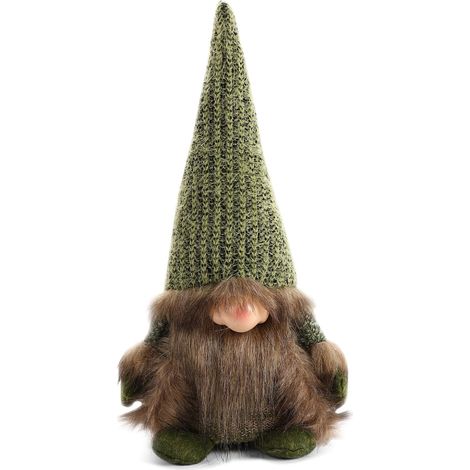 Figurine de Noël Nain – Décorations de Noël en peluche de Père Noël, vacances, elfe, nain, Thanksgiving, Saint-Valentin, cadeaux nordiques pour la maison, plateau étagéré, décoration de table (1/5)