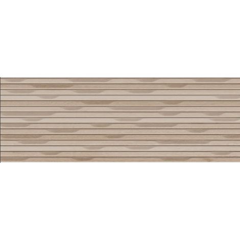 Alle Carrelage - Carrelage mur faience effet bois à relief 40x120 cm WEWOOD CONCEPT CREMA - Vendu par boîte de 1.44 m² (1/3)
