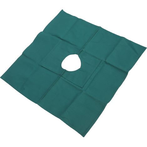 Drapes Chirurgicales Dentaires en Coton avec Ouverture pour Interventions Dentaires (1/5)