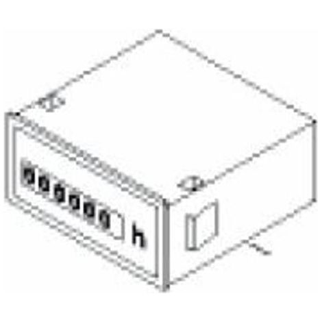 Buderus Betriebsstundenzähler verp Analog, 1 x je Brennerstufe - 7063602 von Buderus