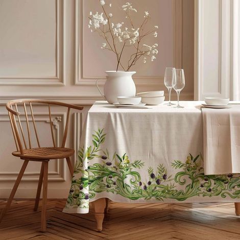 Tovaglia Pana, Lavabile si 30°, Forma Rettangolare, 150x250 cm Multicolore (1/3)