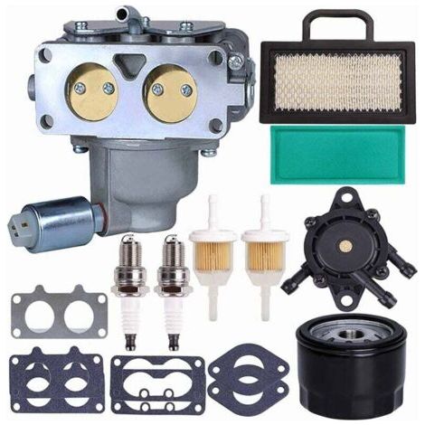 791230 Kit de Carburateur pour Moteur et Stratton 407777 20-25 , 699709 499804 LA150 LA145 LA130 L120 (1/4)