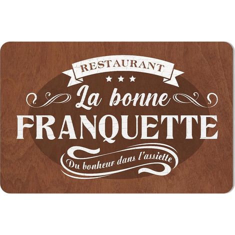 Set de table - La Bonne Franquette (1/2)