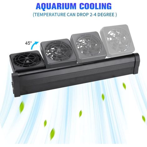 Aquariumlüfter, Kühler, Kühlsystem für Süß- und Meerwasseraquarien, Temperaturregelung, Kühlung (1/5)