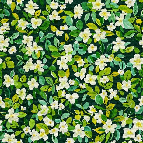 Tela decorativa para exteriores Oxford - Motivo primaveral I DX7443 (1/5)