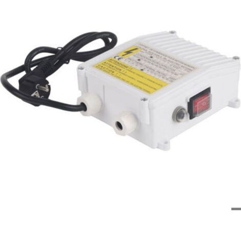 Boîtier de commande pour pompe de puits - - Acier inoxydable - 750W - Compatibilité variée (1/4)