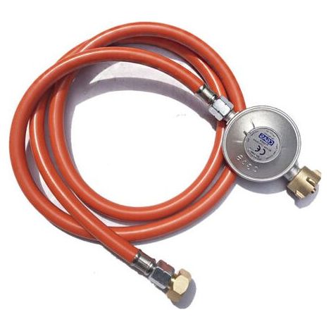 Détendeur de gaz butane/propane 700 mbar – Tuyau de 1,50 m – Débit 3,0 kg/h – Filetage G1/4'' LH (1/4)