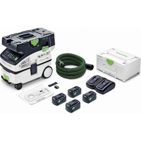 Aspiratori a batteria CTMC midi I-PLUS CLEANTEC - FESTOOL - 577672