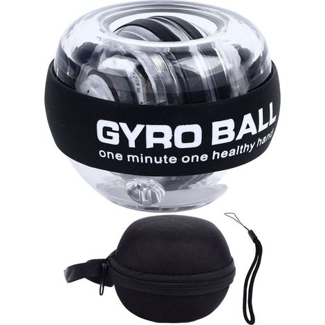 Boule de Gyroscope de puissance de poignet ABS 6 couleurs clignotantes, entraîneur Portable pour améliorer la Coordination pour renforcer les bras (1/5)