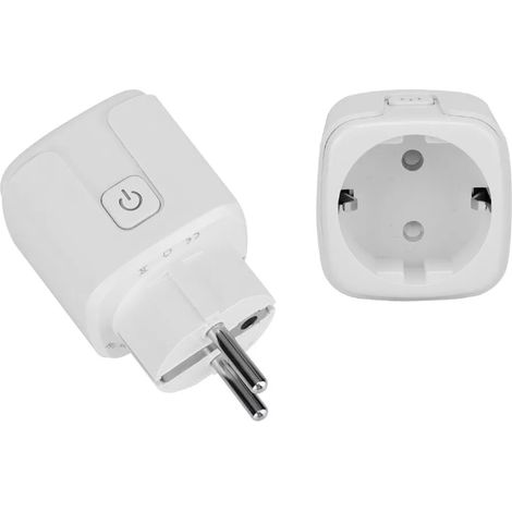 Prise connectée 16A Tuya WIFI WLAN compatible avec Alexa et Google Remote Timer (1/5)