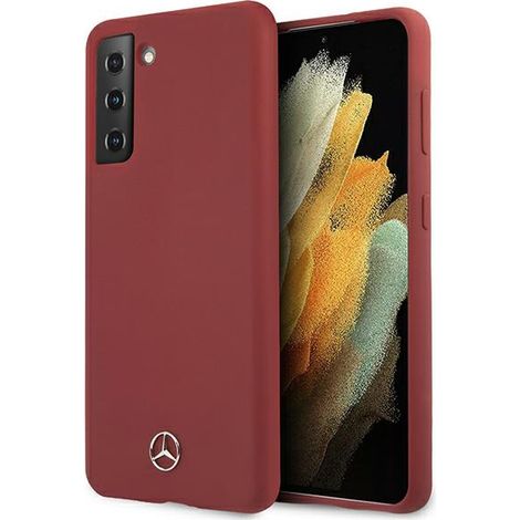 Mercedes MEHCS21MSILRE S21+ G996red/red hardcase Silicone Line (1/5)