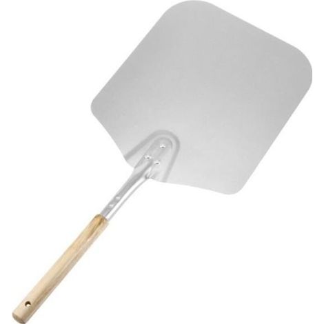 66cm aluminum pizza peel with wooden handle (1/4)